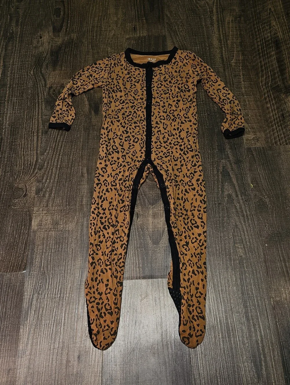 Kyte Baby Leopard Print Footed Sleeper